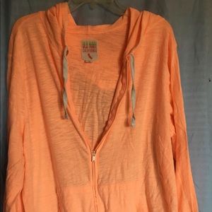 EUC Bright Coral Old Navy Hoodie. Sz XXL.